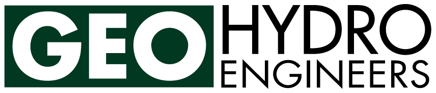 Geo-Hydro Engineers logo green and black